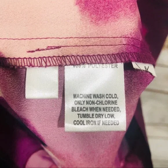 Ann Taylor LOFT Size 12P Dress Sleeveless Ruffle Front - Picture 7 of 7